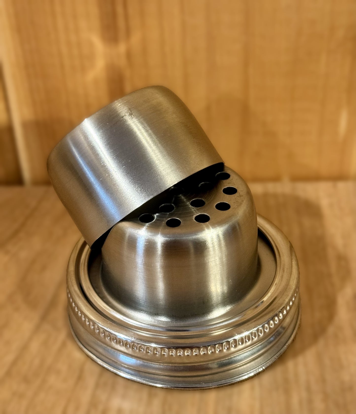 Camp Craft Cocktails - Shaker & Strainer Attachment Lid