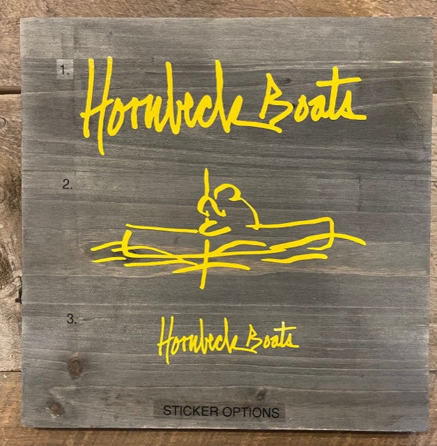 “Hornbeck Boats” Decal