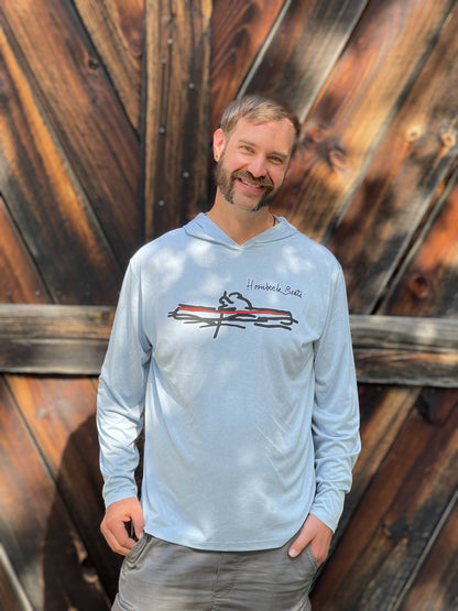 Hornbeck Boats Logo Sun Shirt