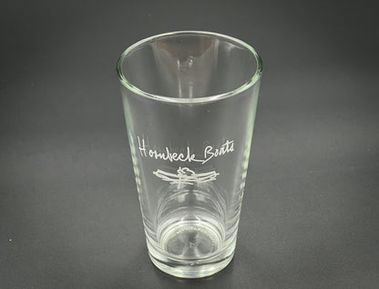 Hornbeck Boats Pint Glass