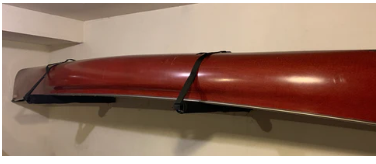 Suspenz Wall Canoe Rack - 36"