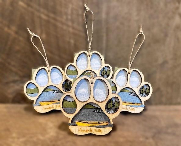 Hornbeck Boats Paw Ornament