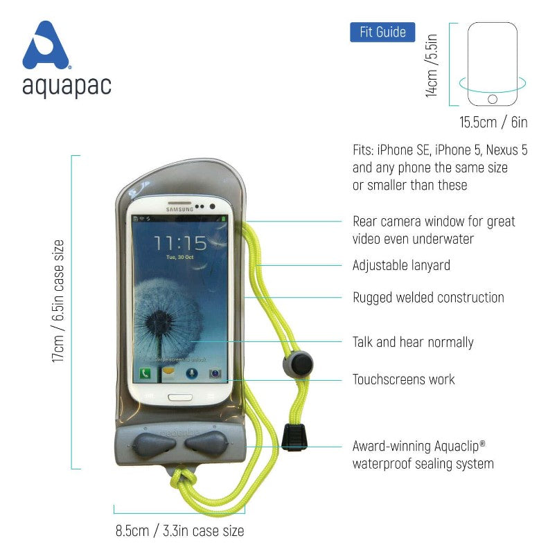 Aquapac Waterproof Phone Case Plus