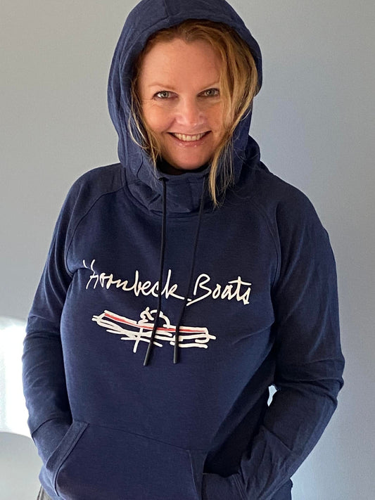 Hornbeck Boats Logo Hoodie-Women's